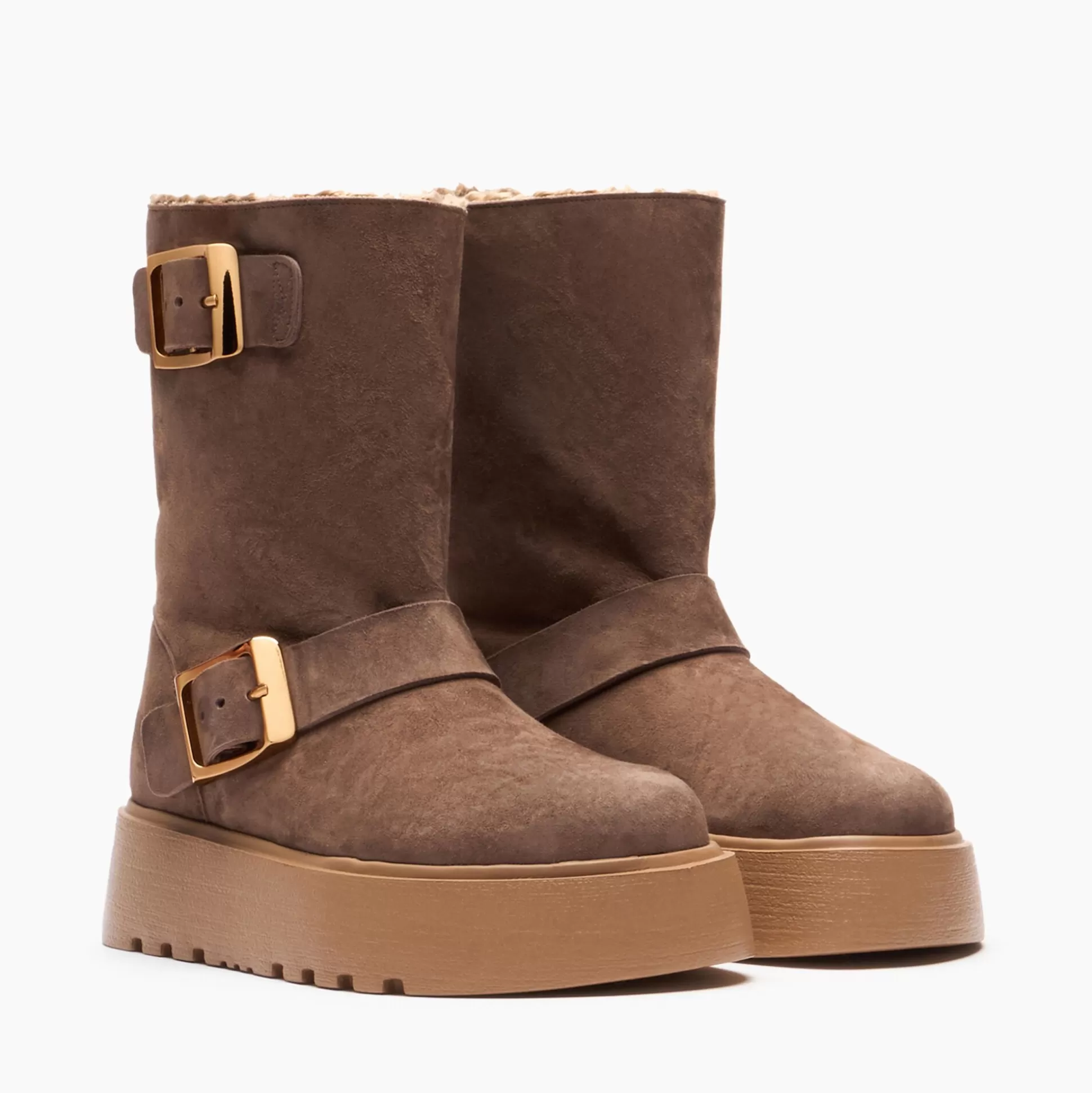 Casadei Ale Alpsenales Ankle Boots Cacao Flash Sale