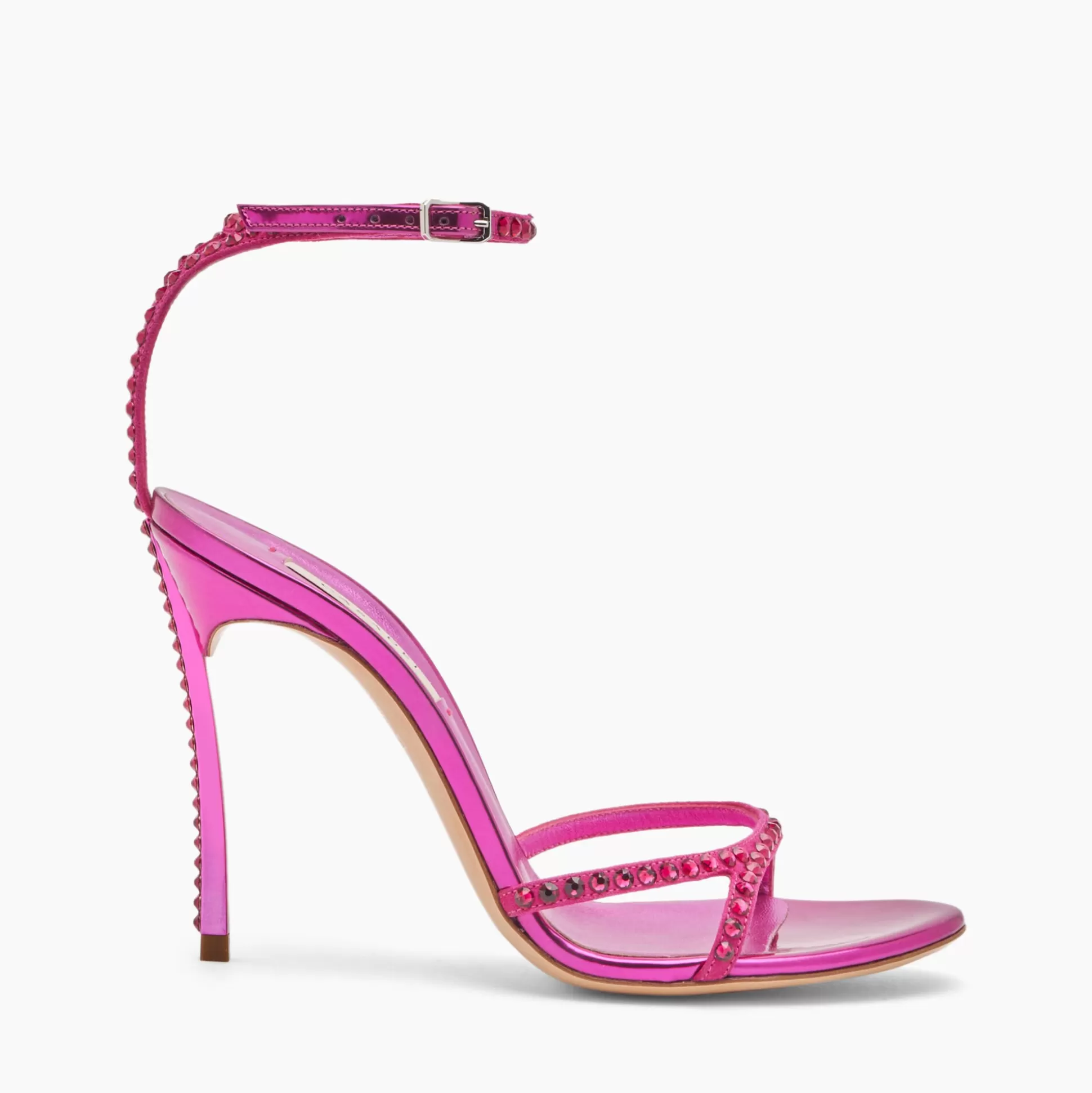 Casadei Alice Blade Sandals Magenta Best Sale