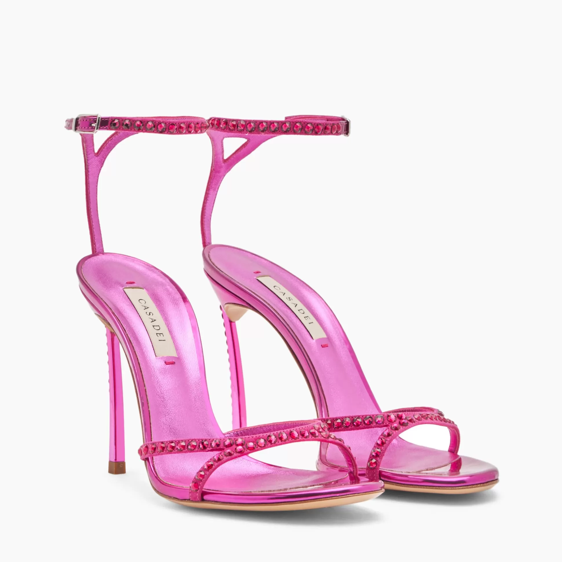 Casadei Alice Blade Sandals Magenta Best Sale