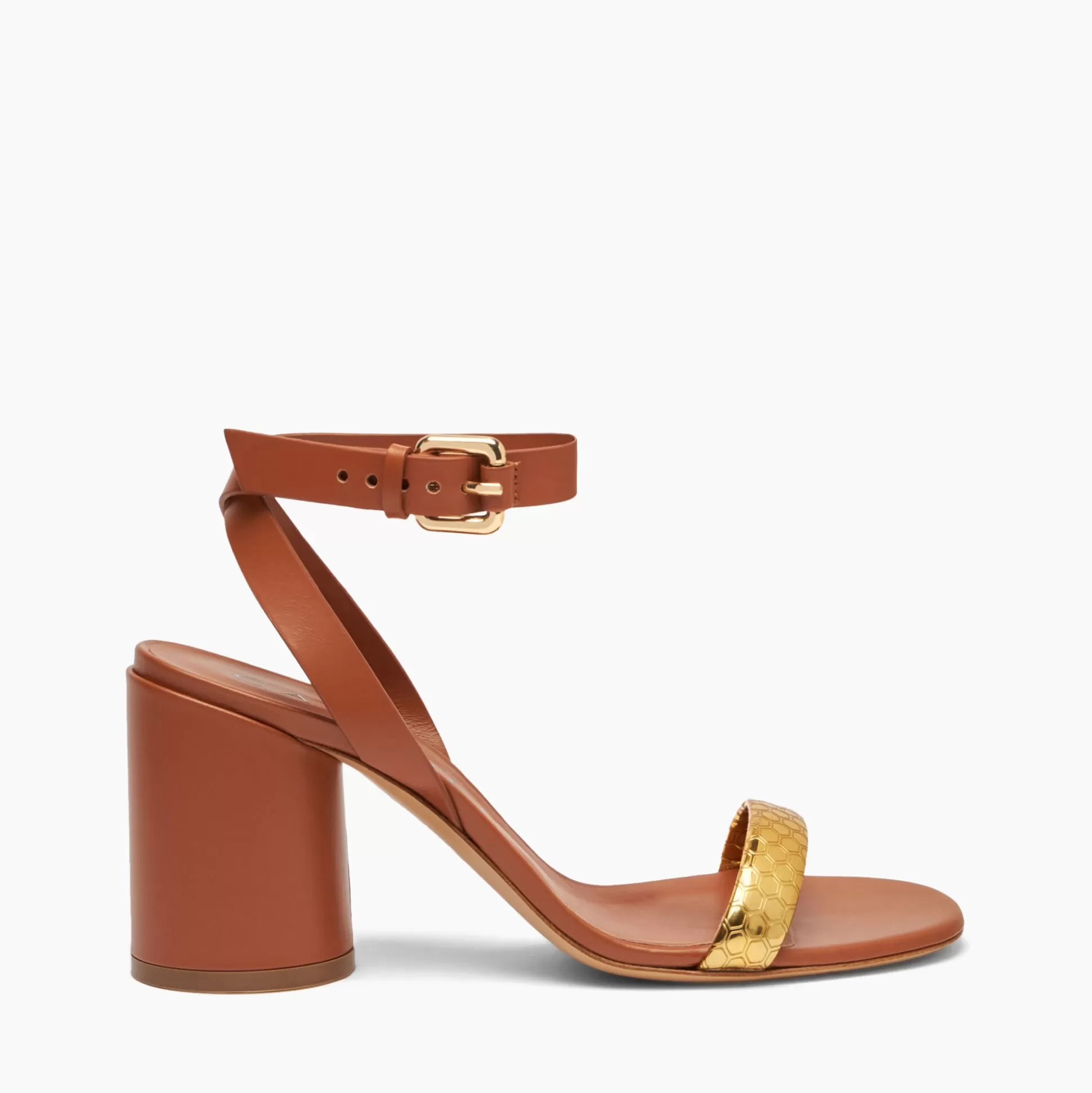 Casadei Atomium Cleo Leather And Gold Sandals Gold and Etruria Best Sale