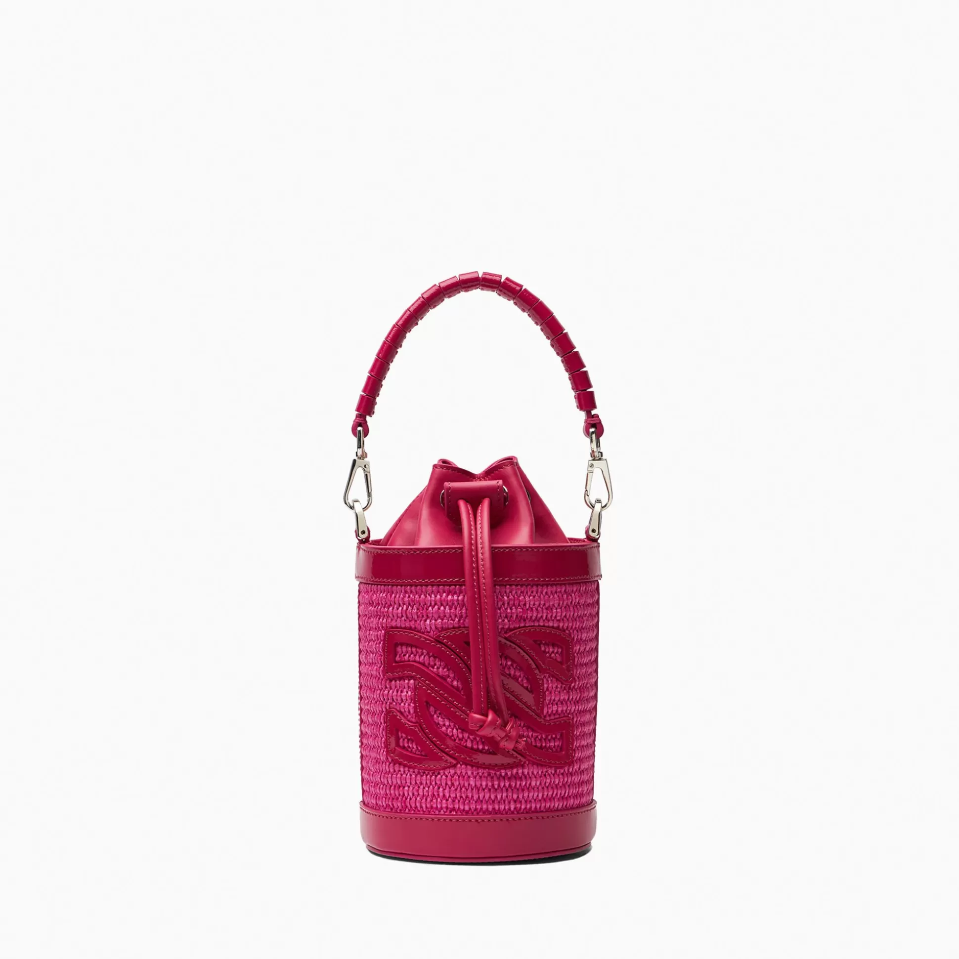 Casadei Beaurivage Lux Bucket Bag Fuchsia Discount