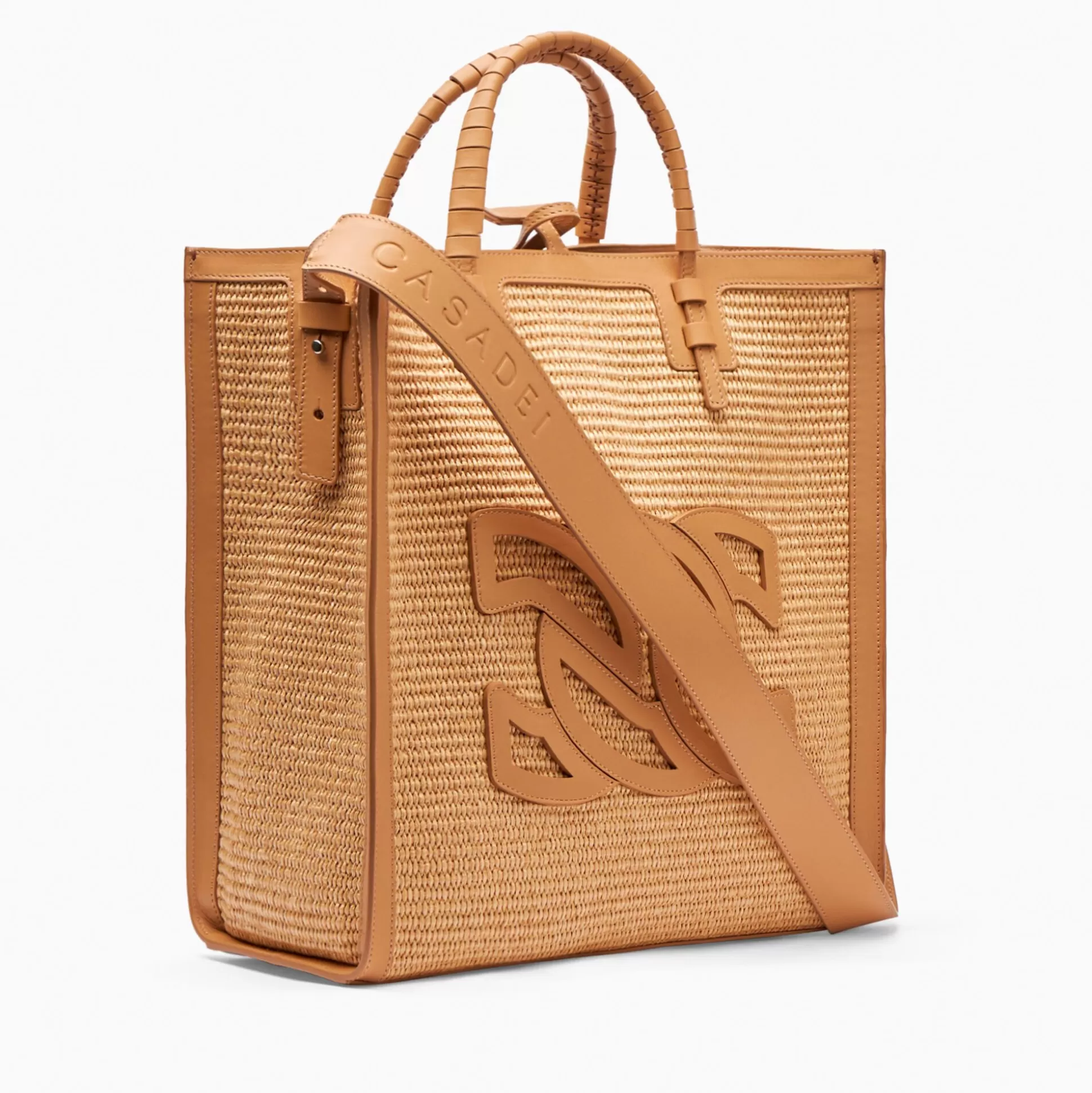 Casadei Beaurivage Shopper Natur Flash Sale