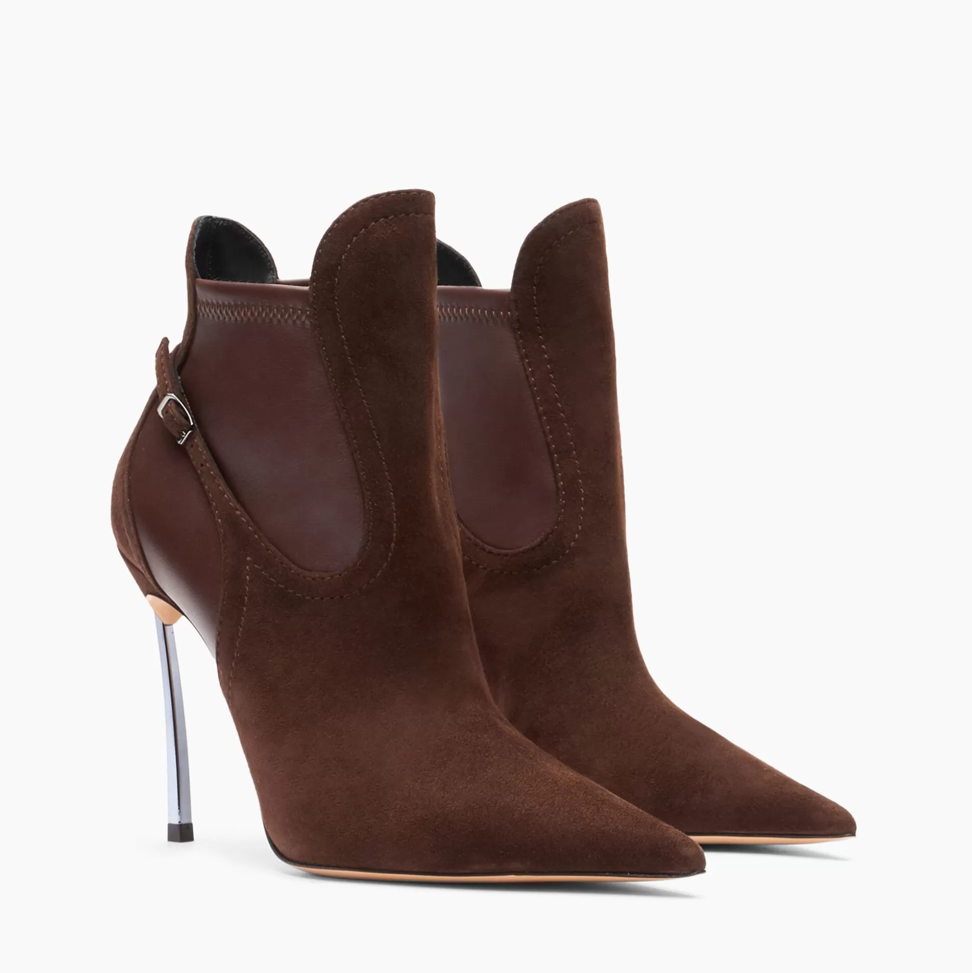 Casadei Blade Double Ankle Boots Sella Flash Sale