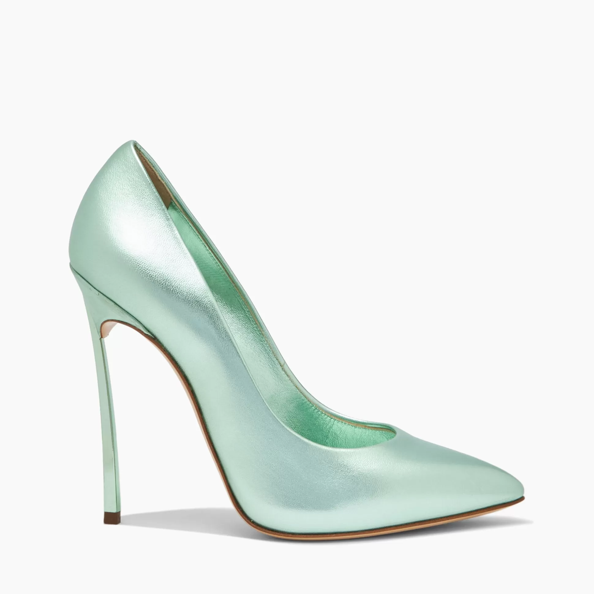 Casadei Blade Flash Pumps Green Light Sale