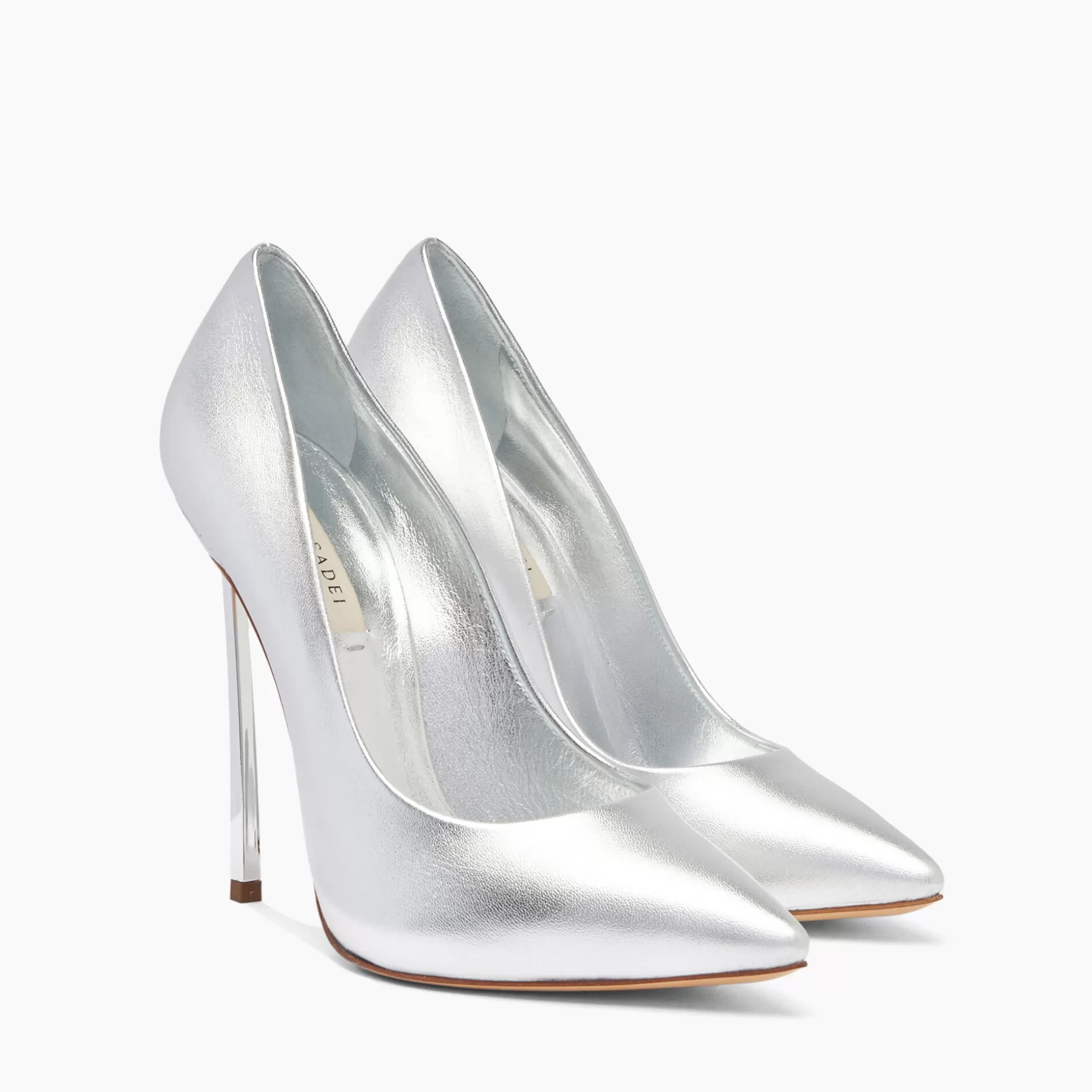 Casadei Blade Flash Pumps Silver Discount