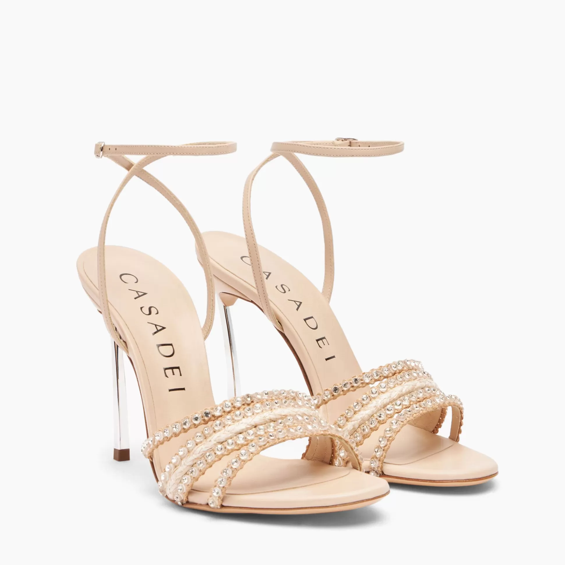 Casadei Blade Limelight Sandals Pink beach Sale