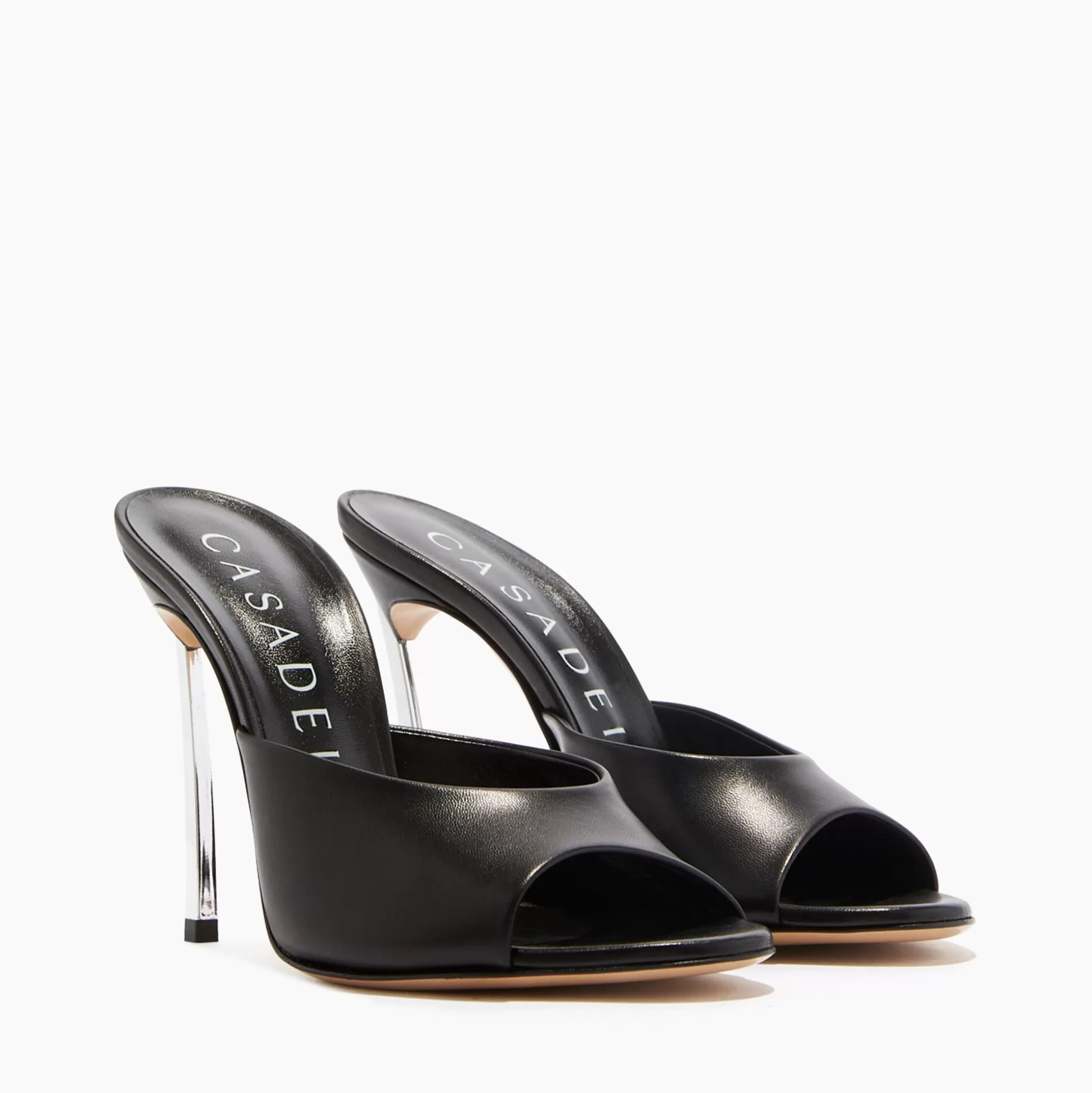 Casadei Blade Minorca Mules Black Outlet