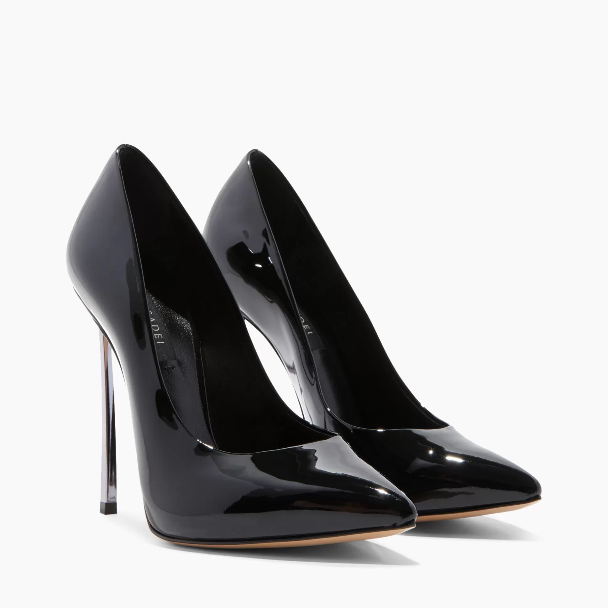 Casadei Blade Patent Leather Black Sale