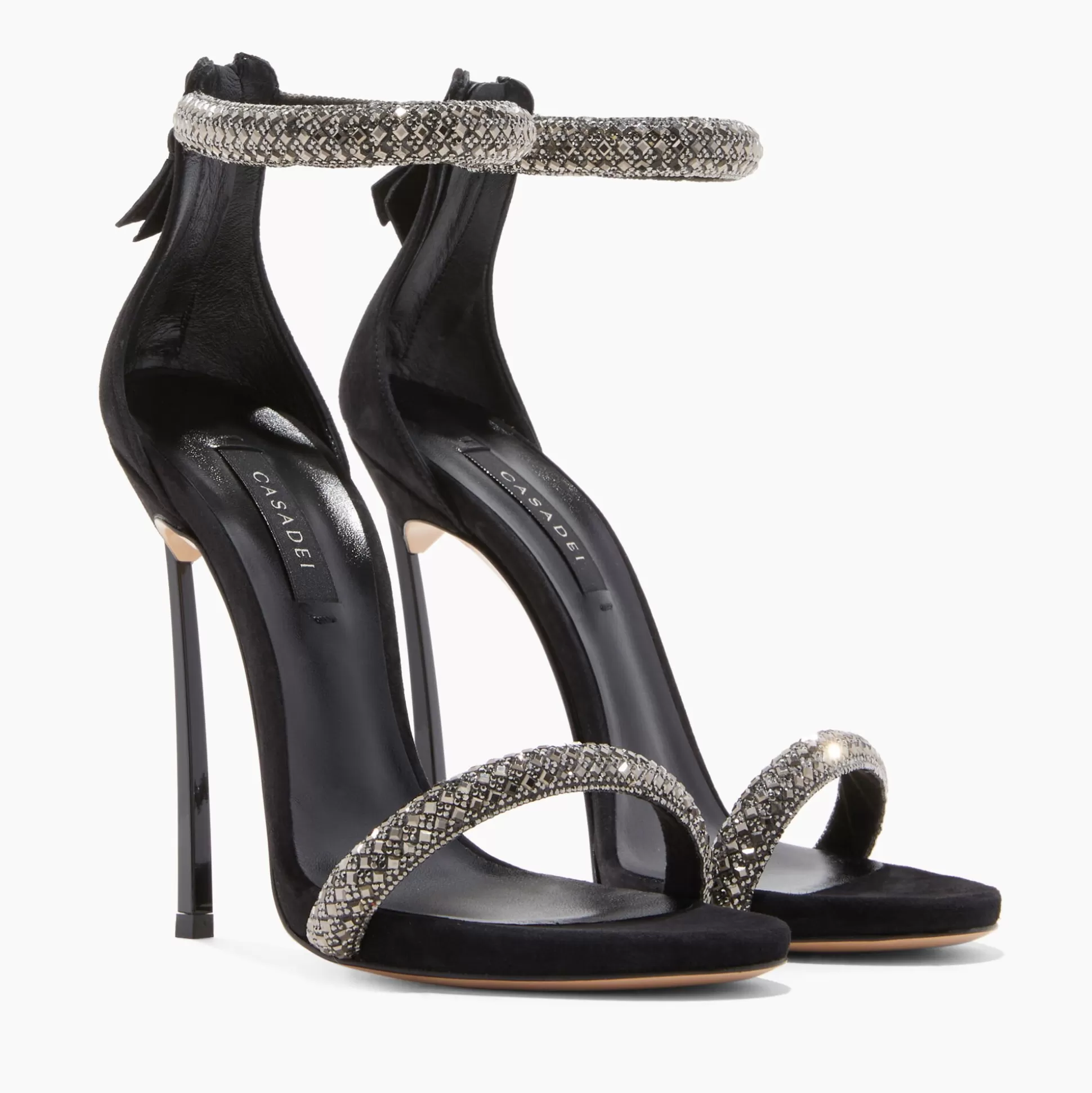 Casadei Blade Stratosphere Jet Ematite and Black Hot