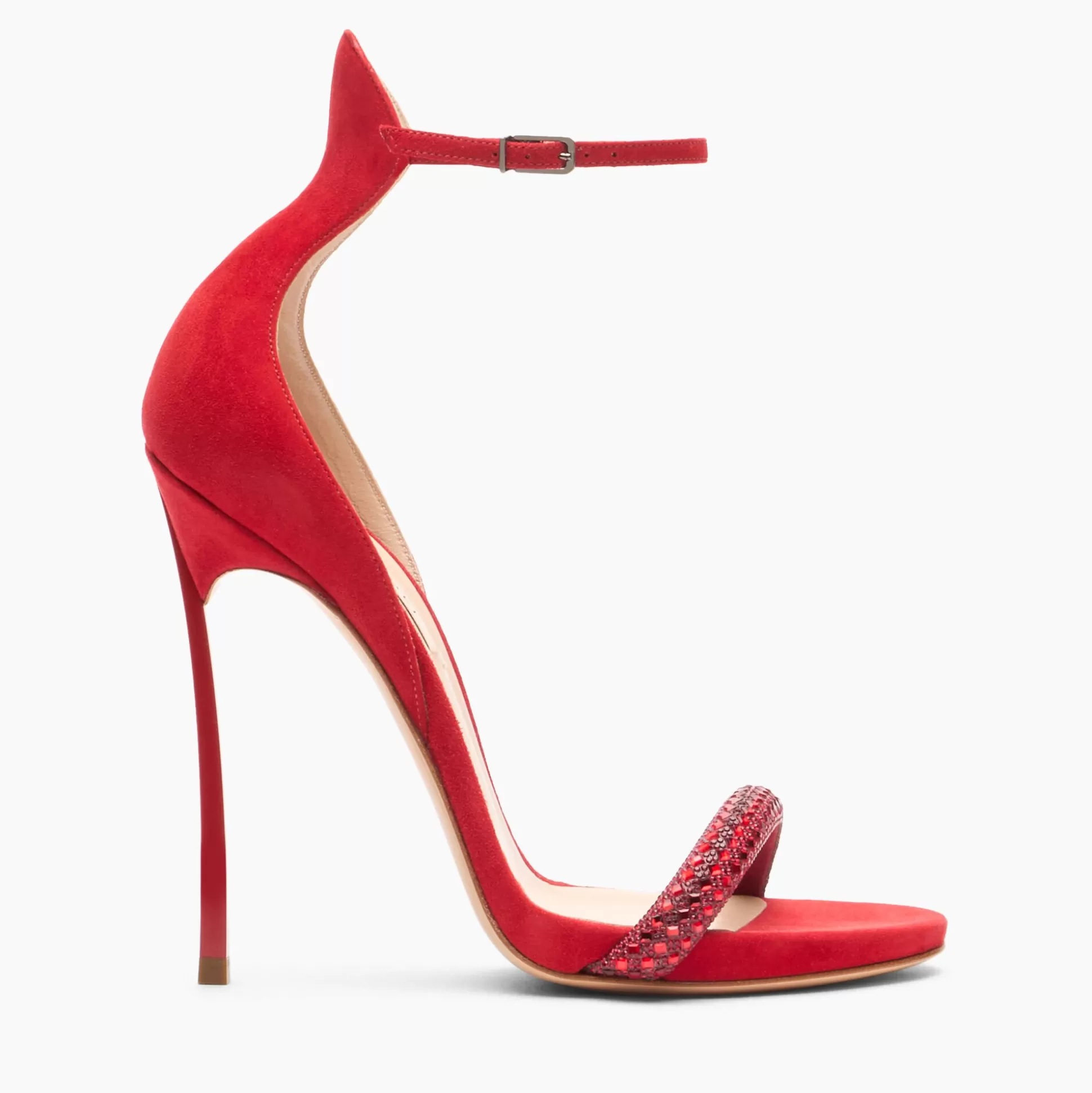 Casadei Cappa Blade Stratosphere Sandals Red Square Best