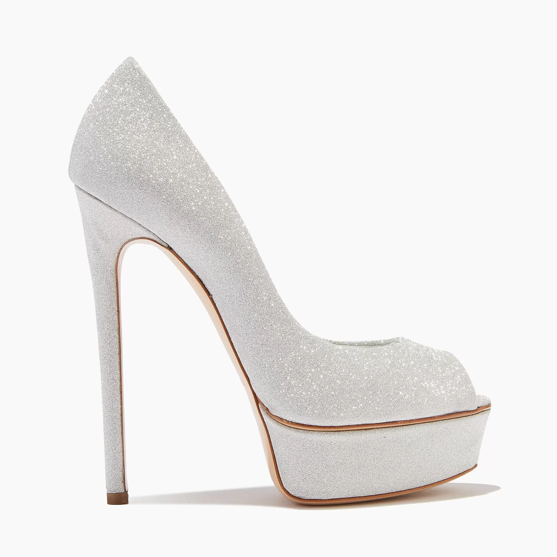 Casadei City Light Flora Silver Clearance