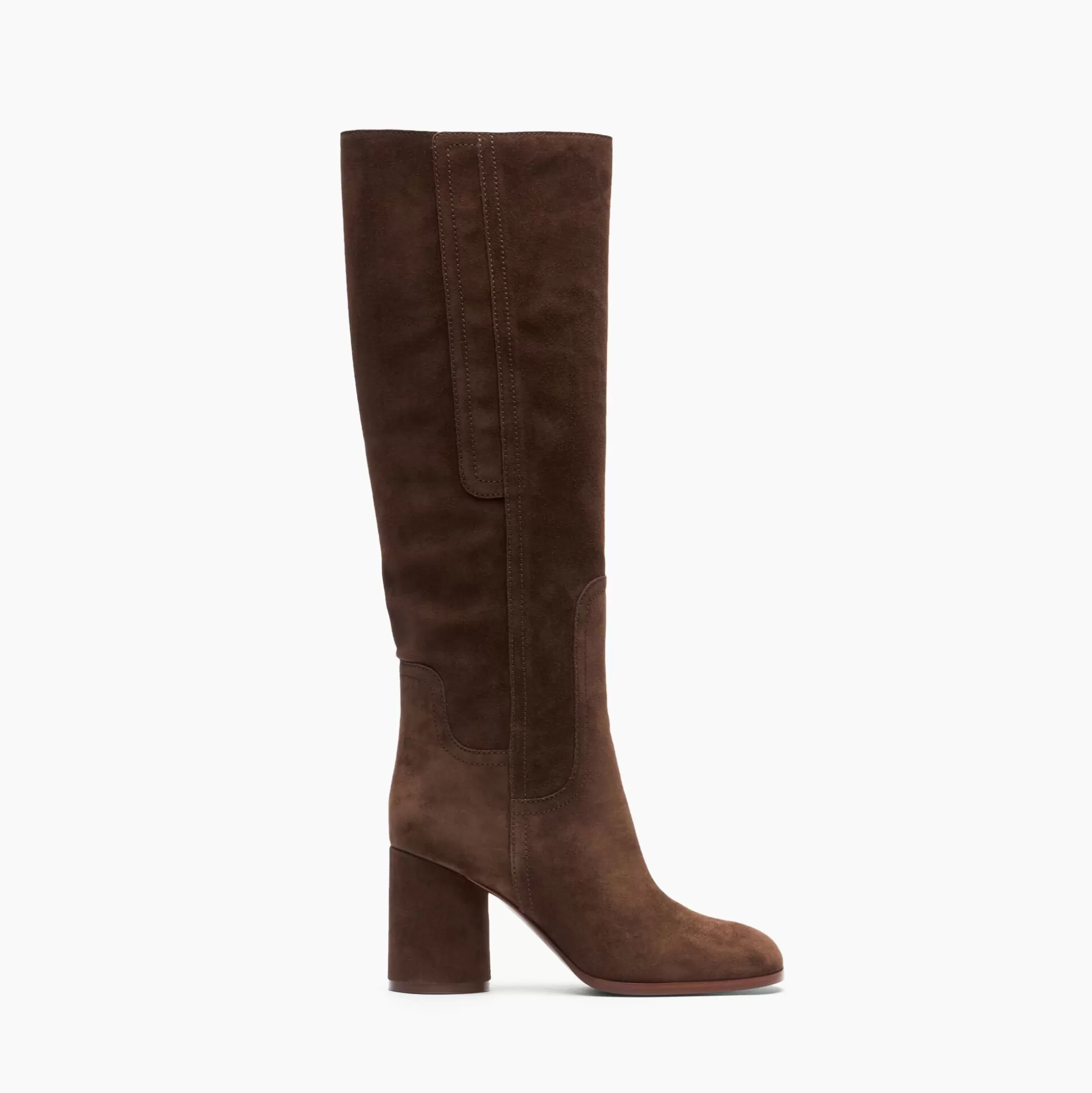 Casadei Cleo Suede High Boots Cacao Shop