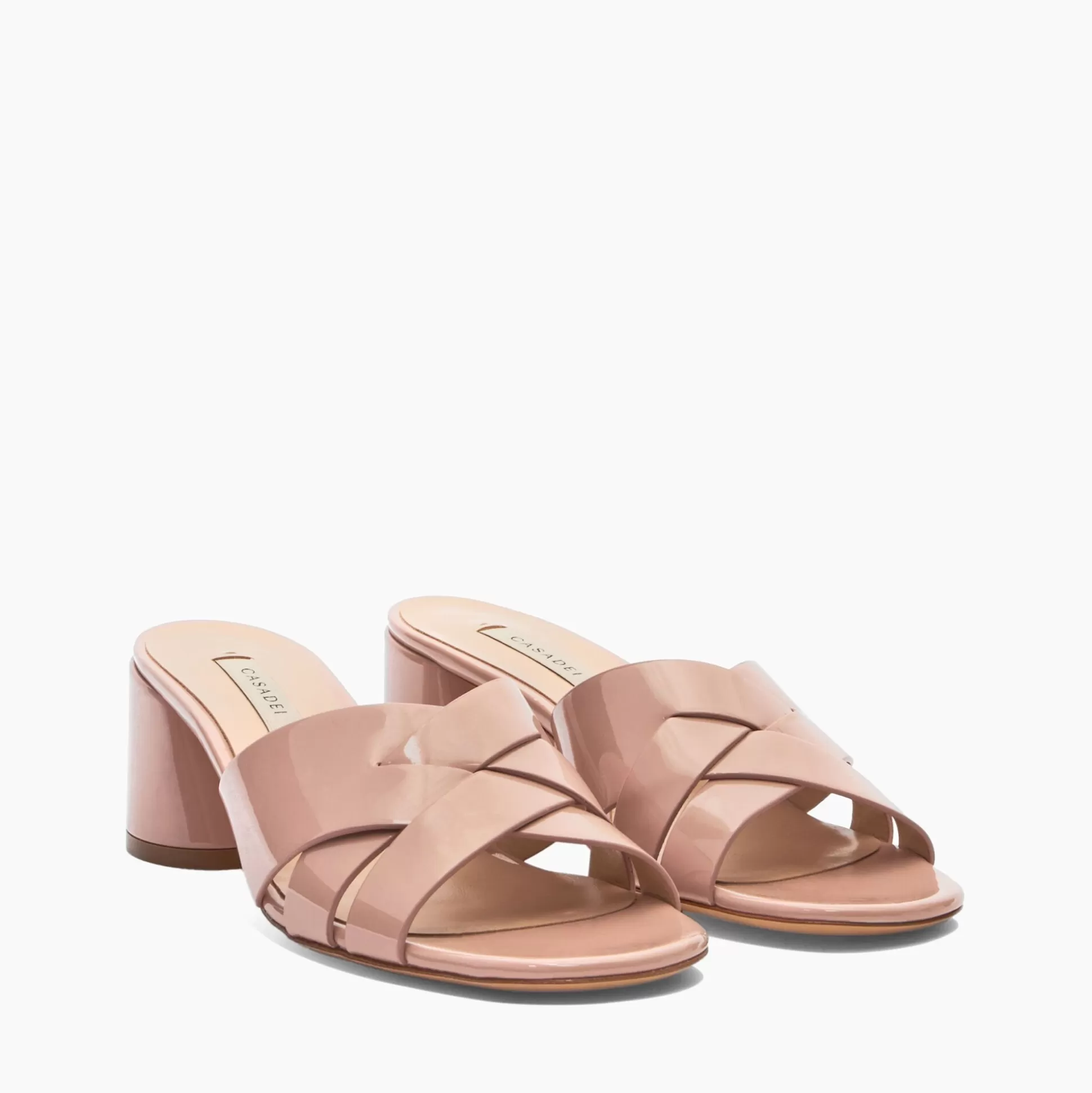 Casadei Emily Viky Cleo Mules Rosé Flash Sale