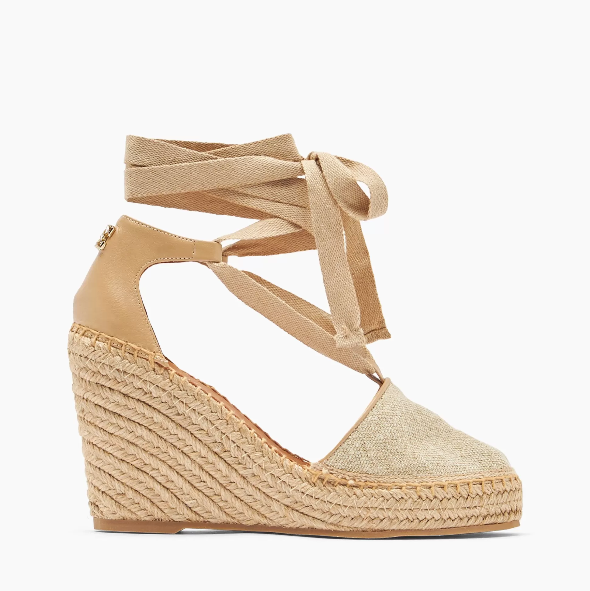 Casadei Espadrillas Baleari Gold Avana Flash Sale