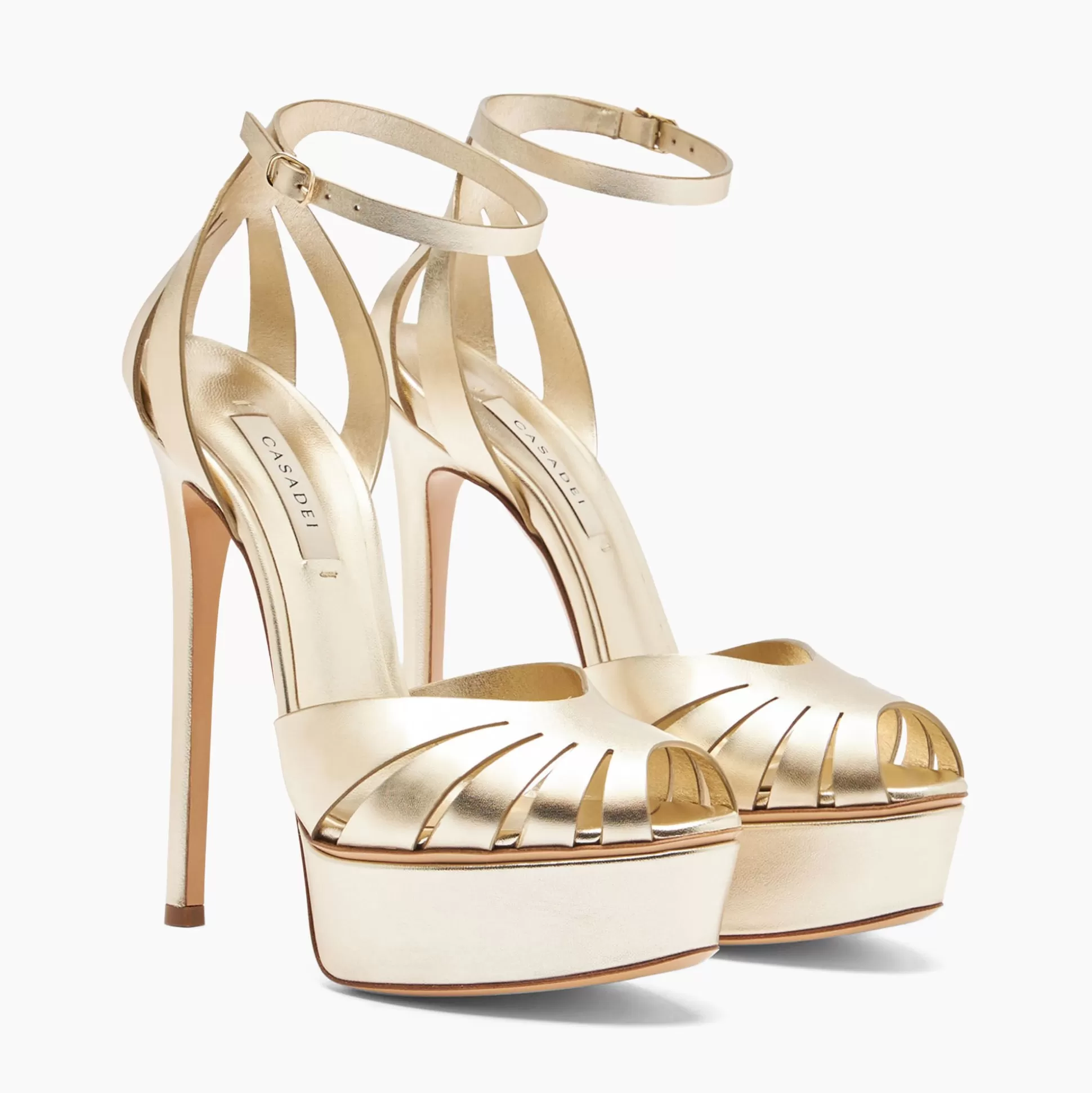 Casadei Flora Sandali Flash Gold Hot