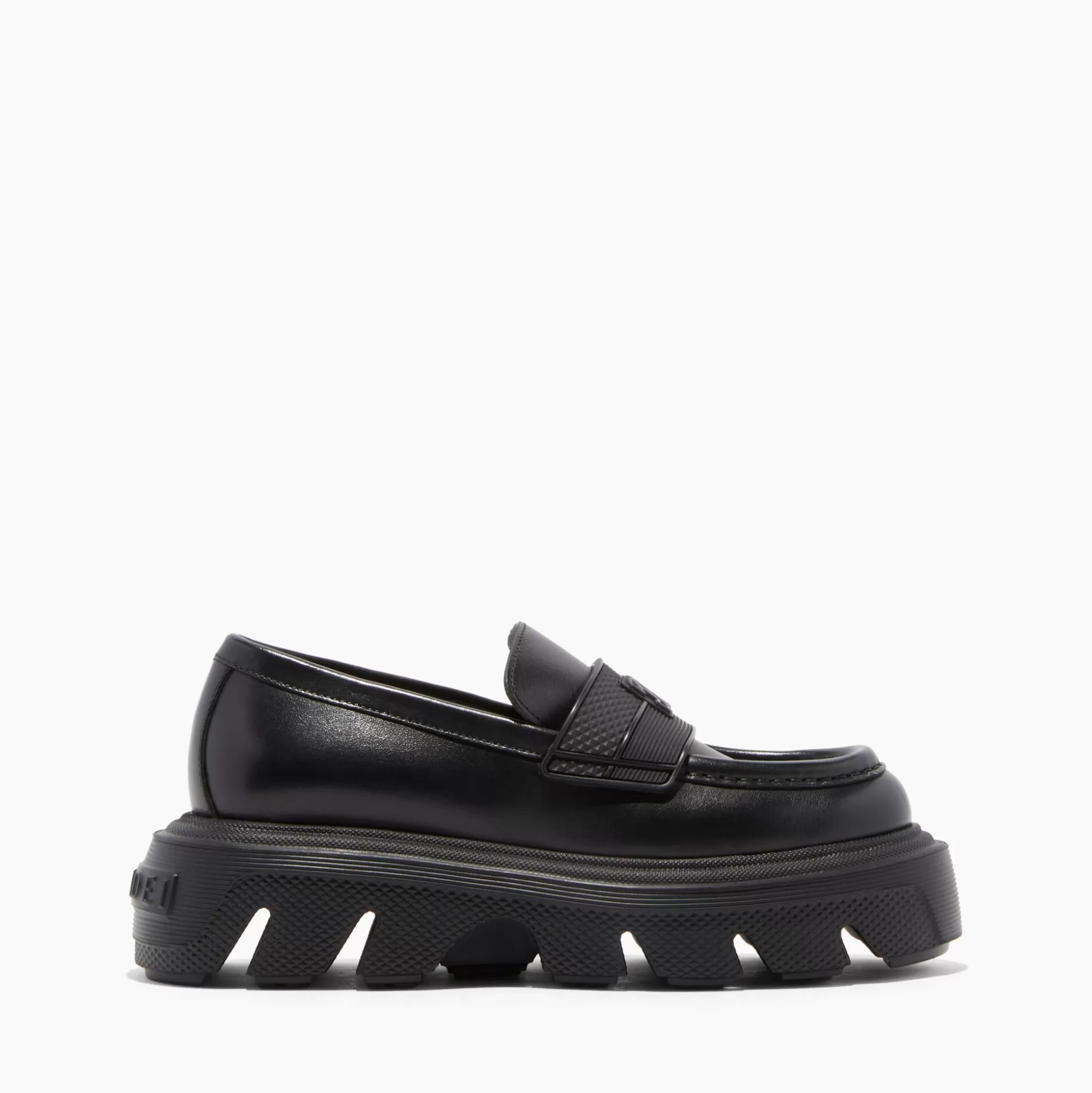 Casadei Generation C Leather Loafer Black Shop