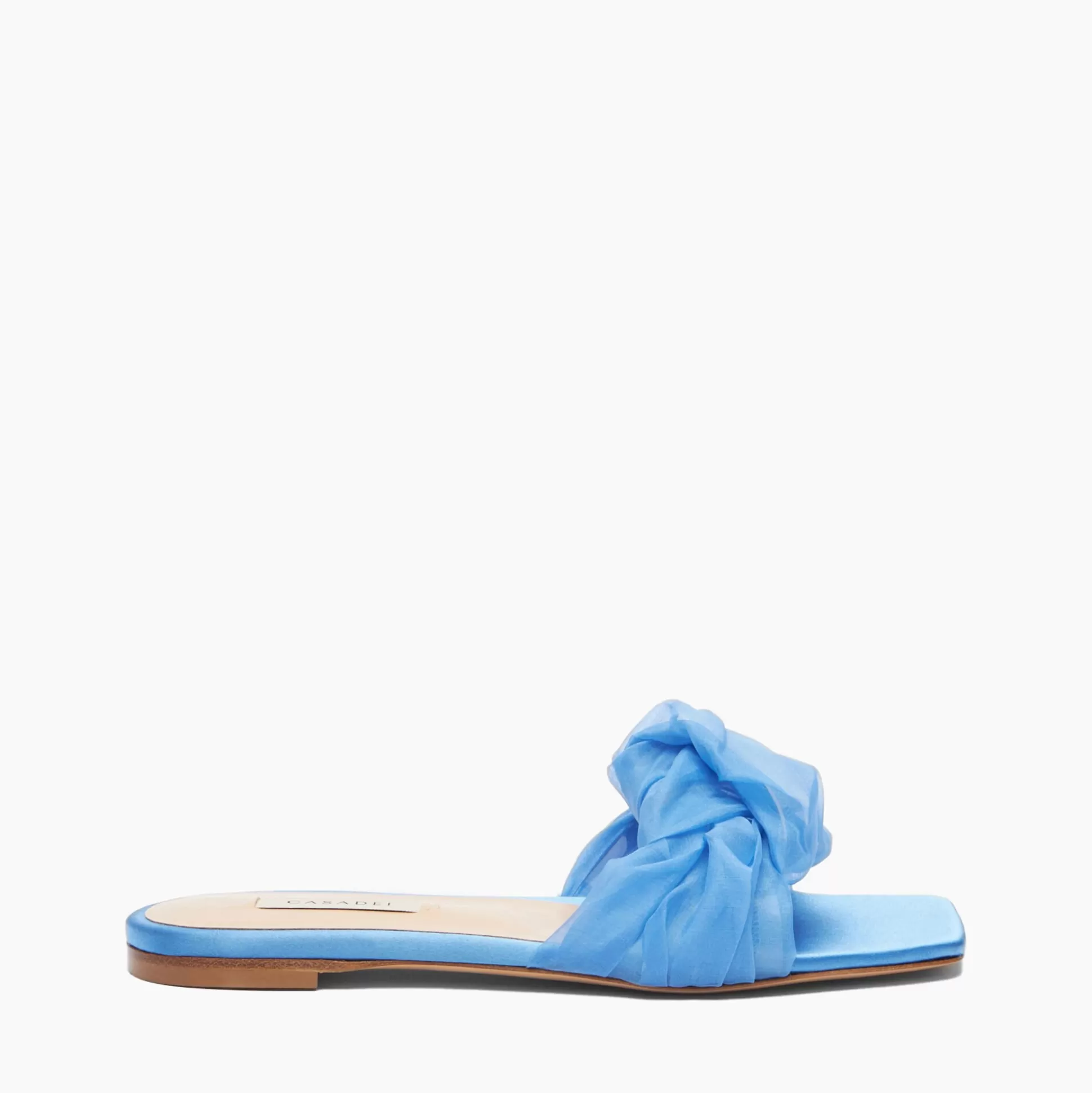 Casadei Geraldine Helen Flat Sandals Bohemenian Blue Cheap