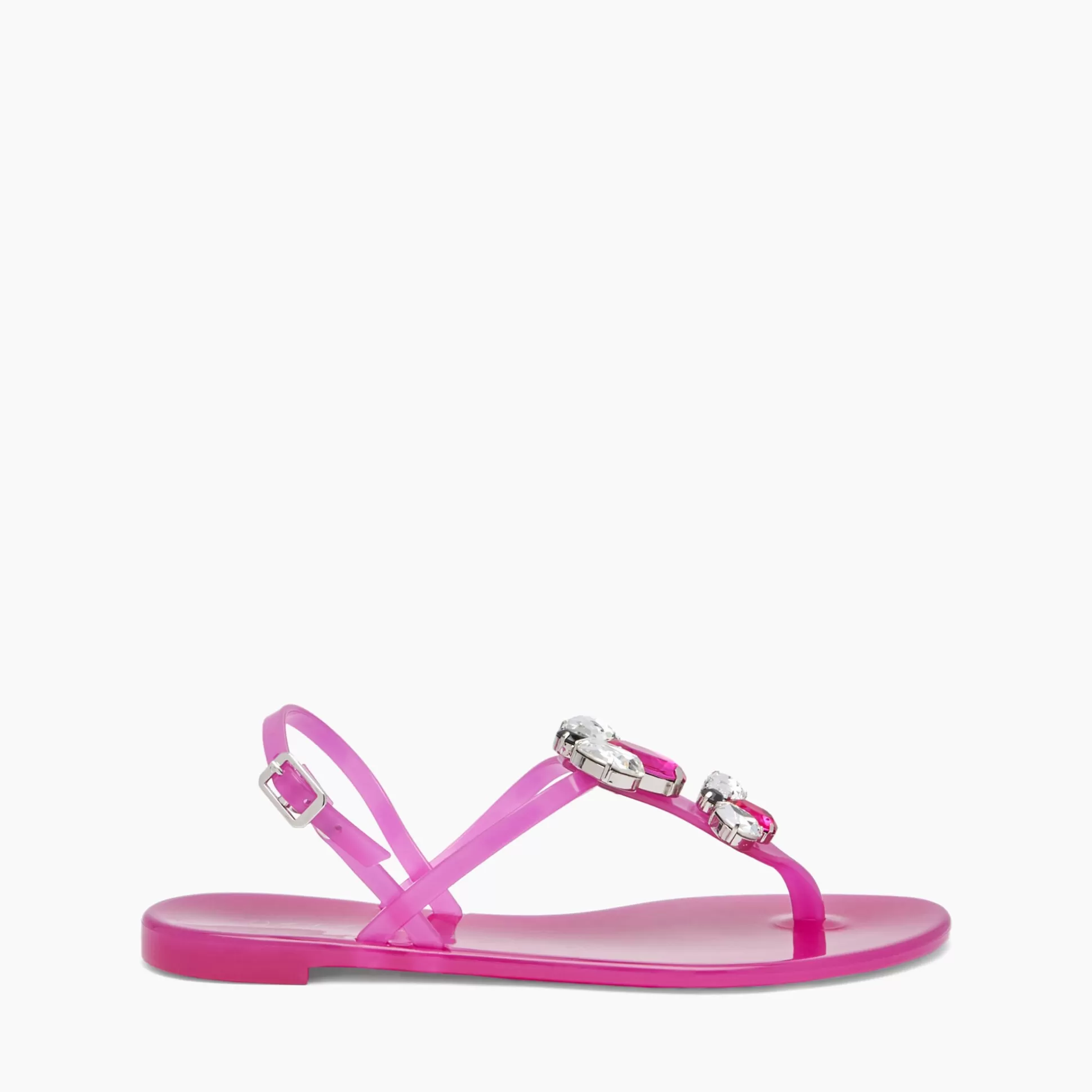 Casadei Jelly Flats Fuchsia Flash Sale