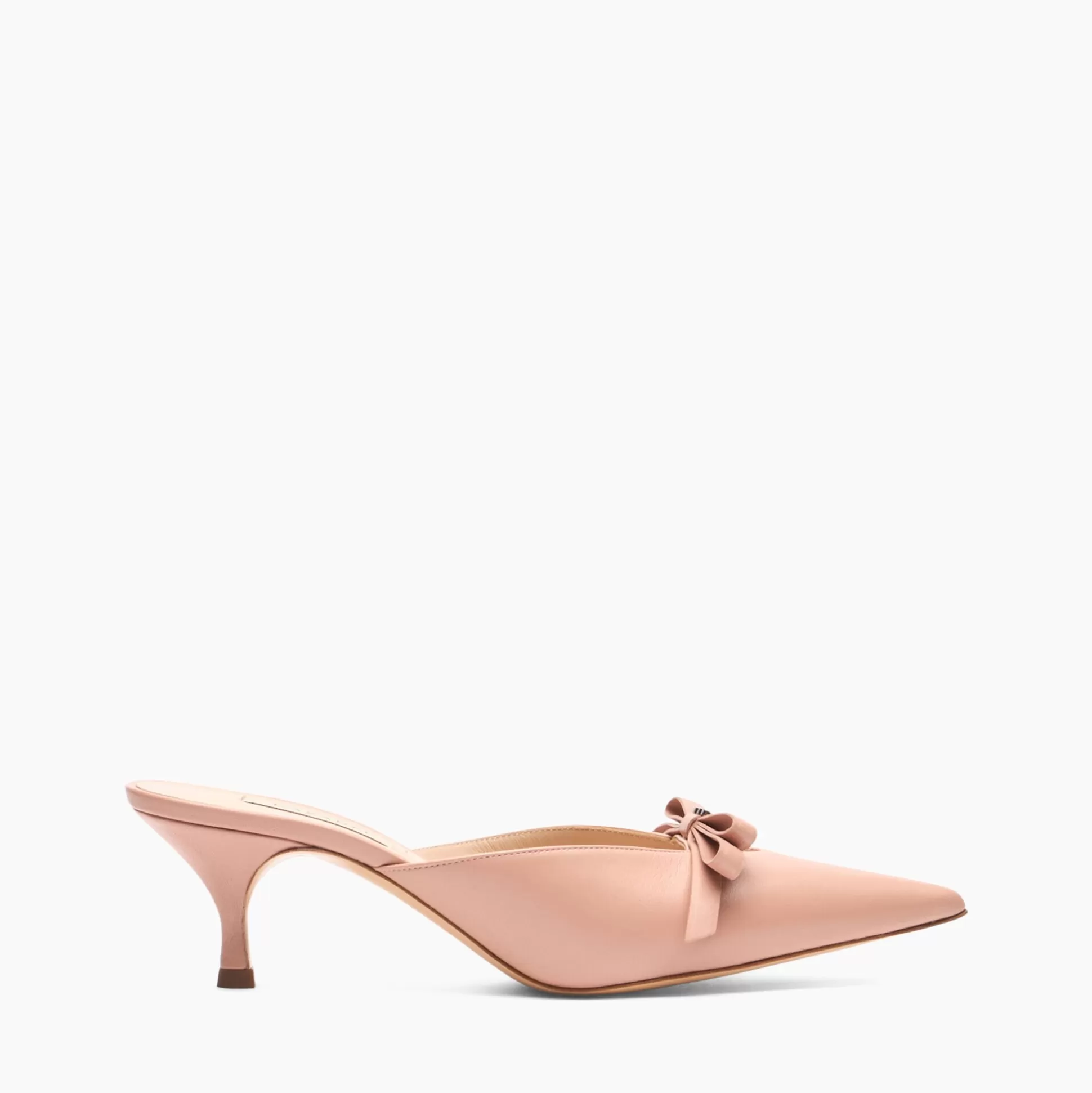 Casadei Juliet Scarlet Kitten Mules Rosé Best Sale