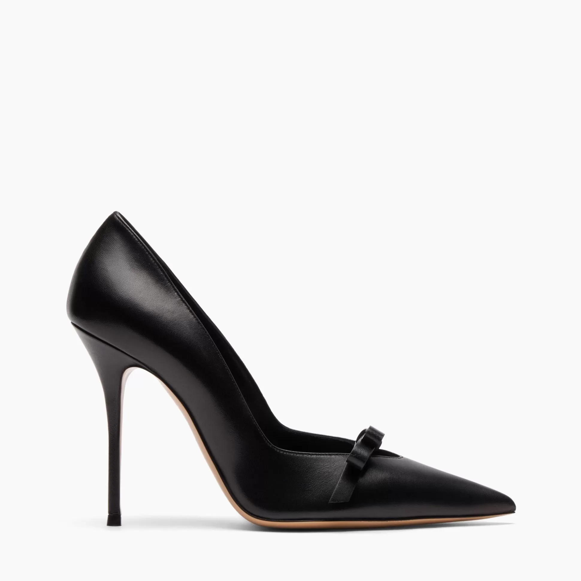 Casadei Juliet Scarlet Leather Pumps Black Online