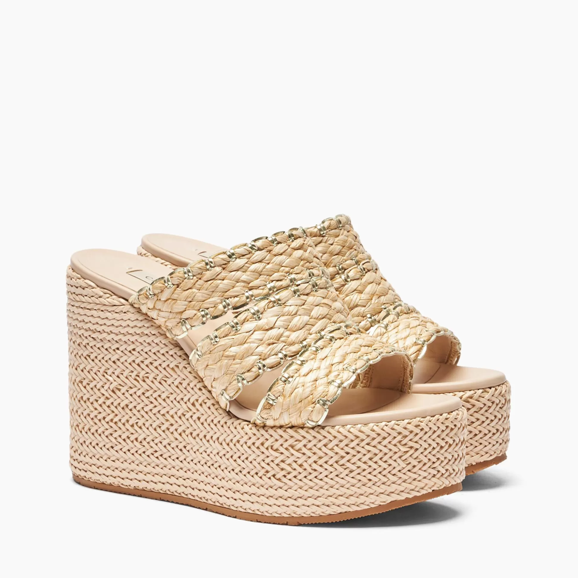 Casadei Kalimba Wedges Pink beach Sale