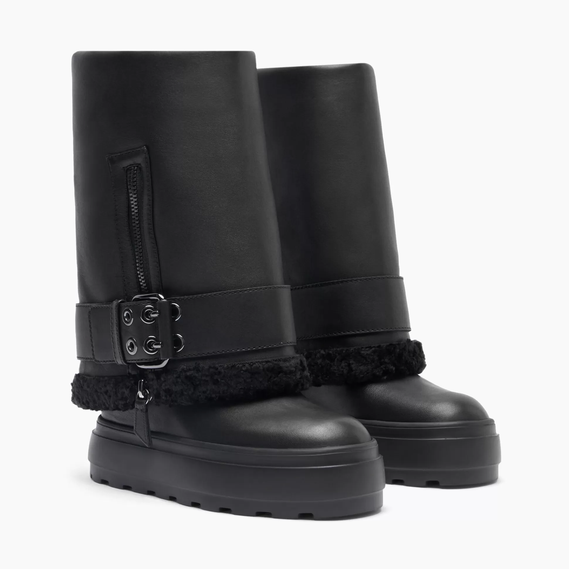 Casadei New Double Face Valsenales Boots Black Hot