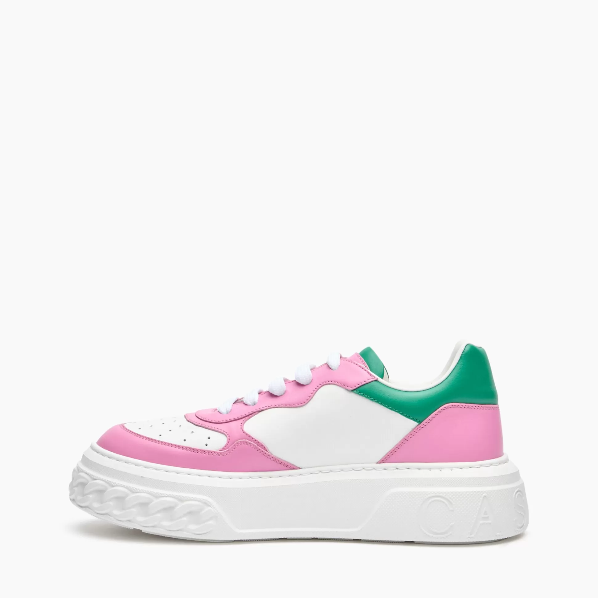 Casadei Off Road ed Leather Sneakers Multicolor New
