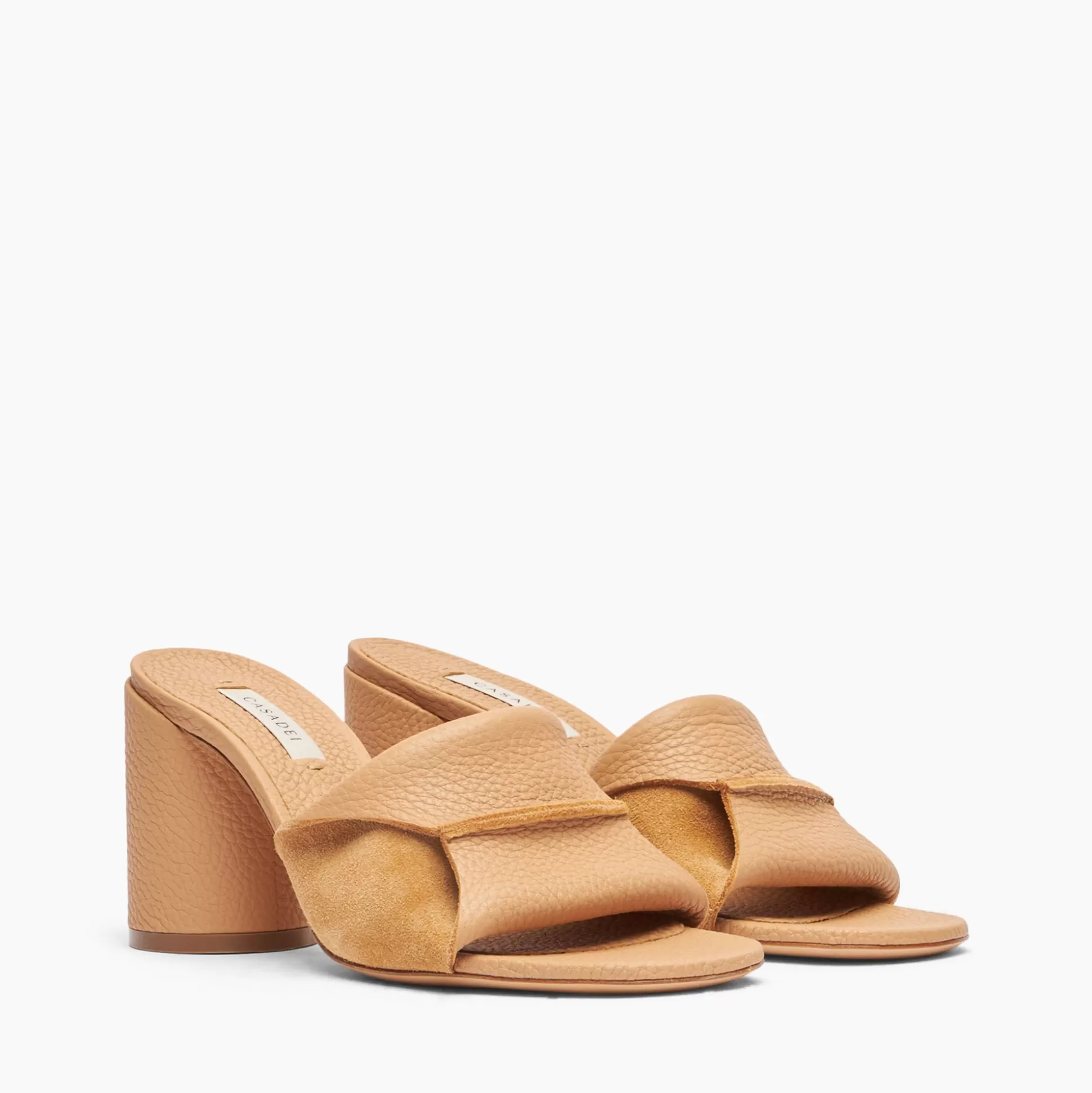 Casadei Parma Cleo Mules toffee Online