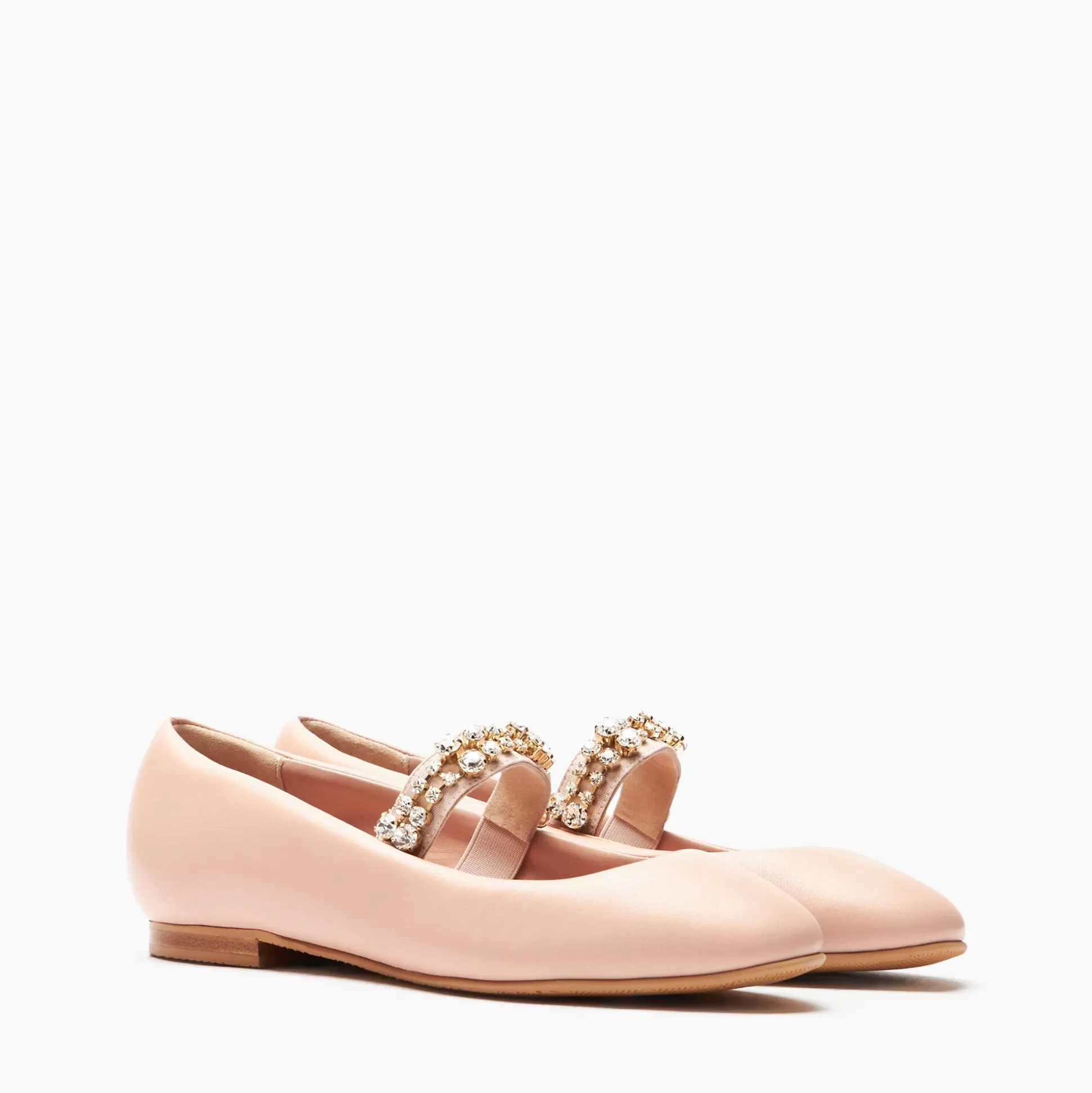 Casadei Puff Leather Ballerinas Minou Best