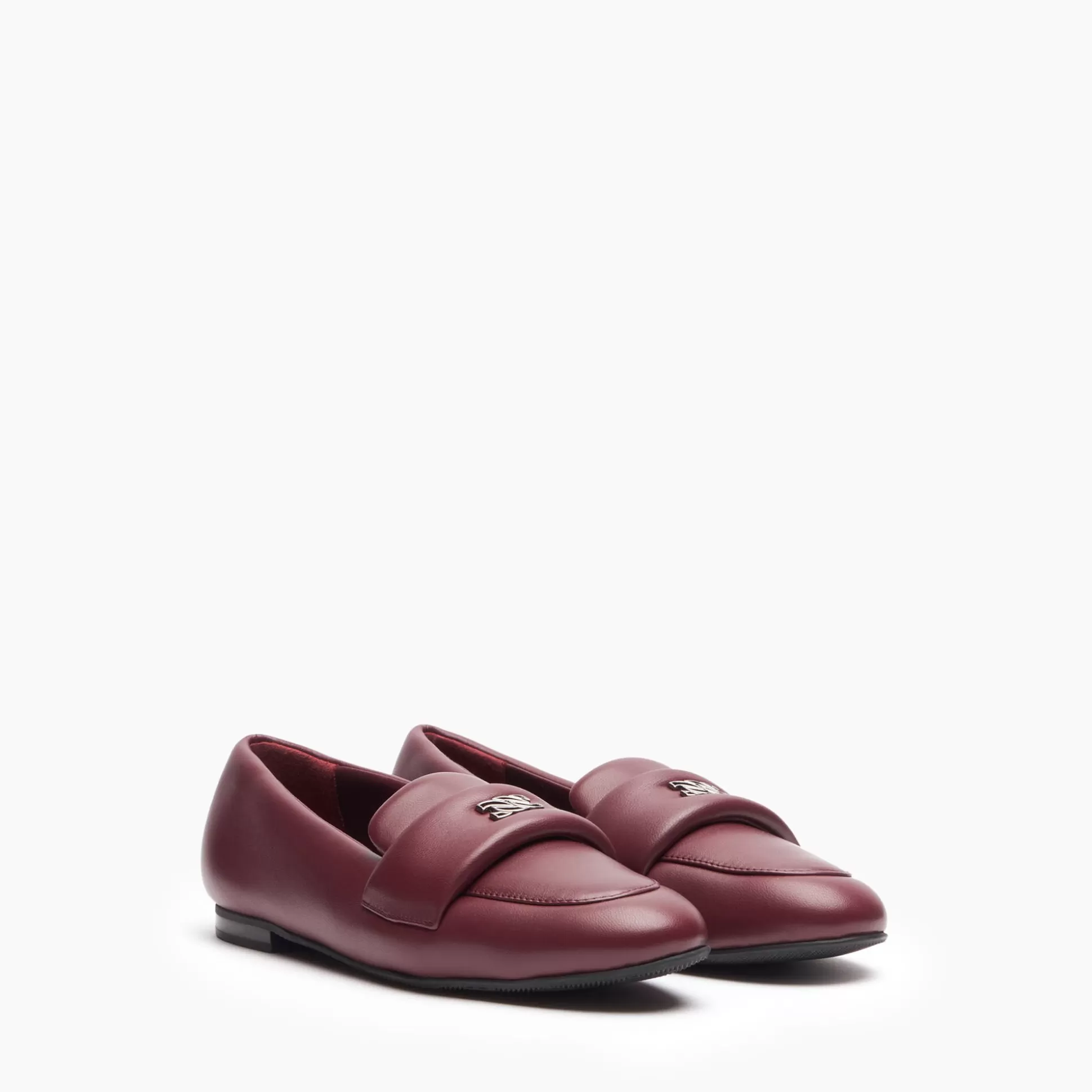 Casadei Puff Leather Loafers Ladybug Discount