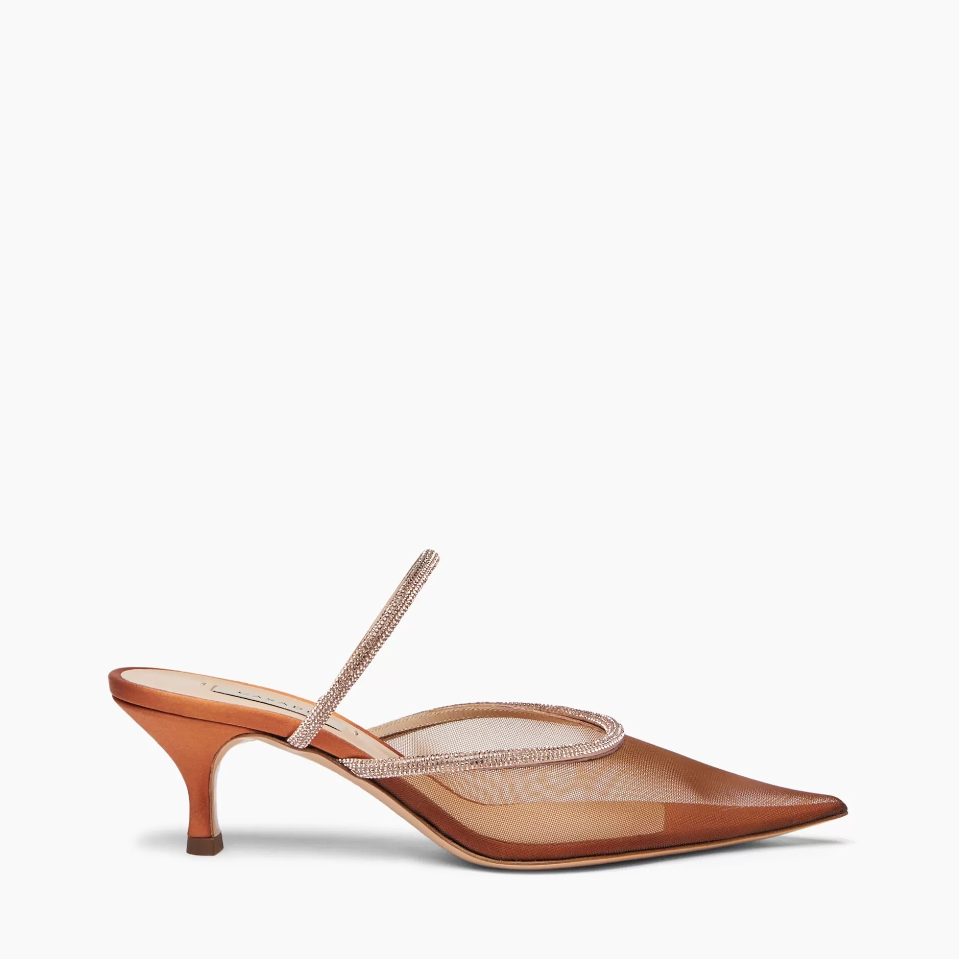 Casadei Scarlet Mimì Mesh Mules Topaz Cheap