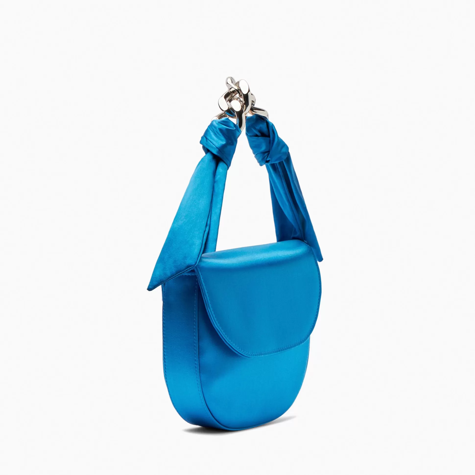 Casadei Silk & Satin Bag Bohemenian Blue Fashion