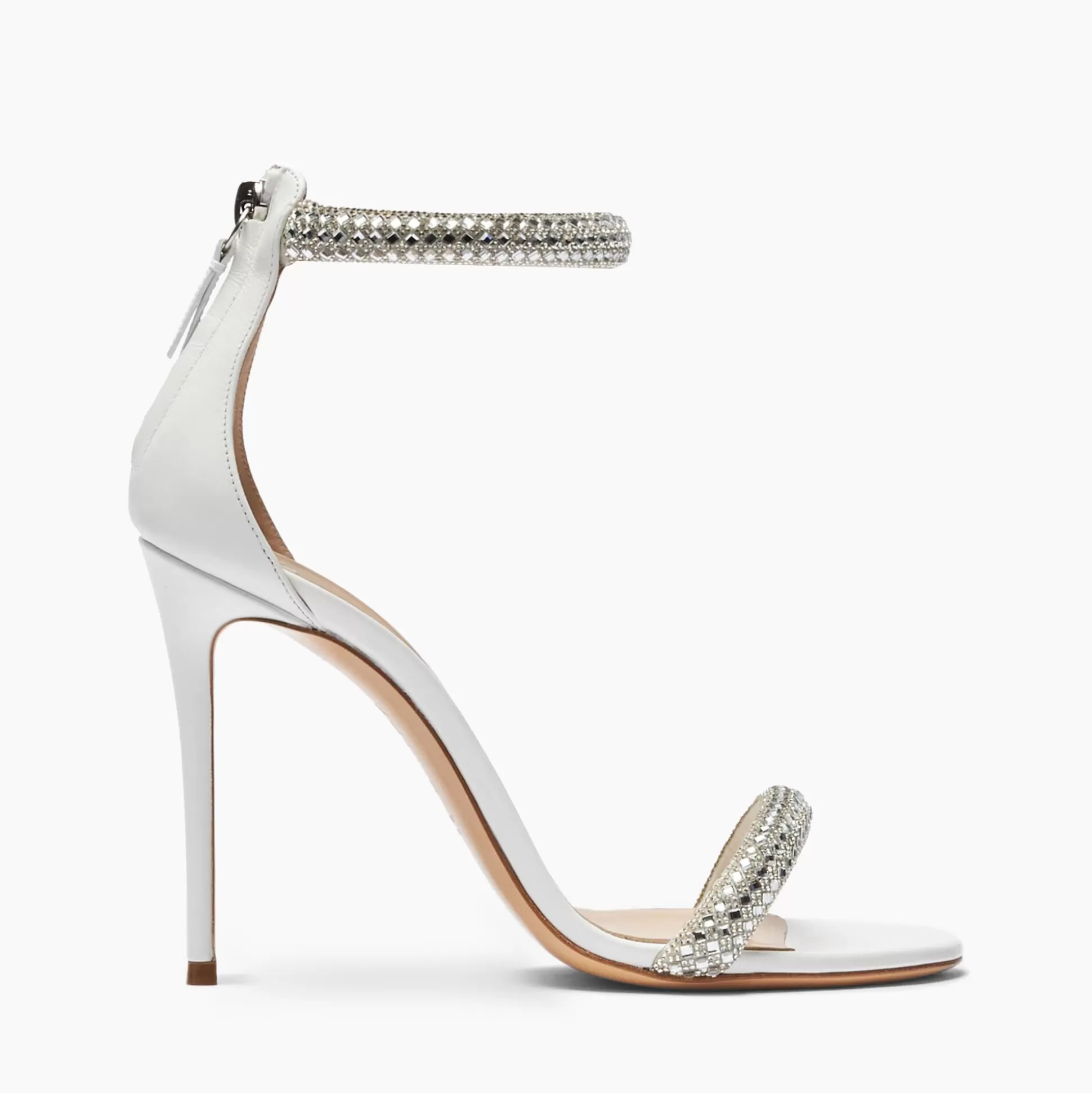 Casadei Stratosphere Julia Sandals White Cheap