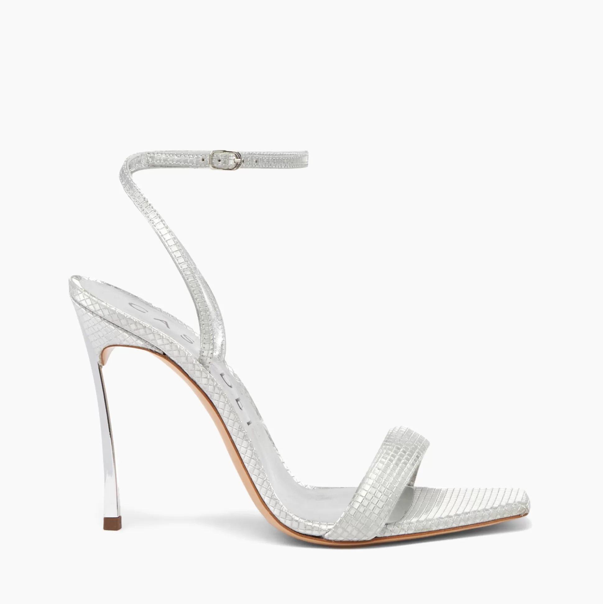 Casadei Superblade Diadema Sandals Silver Store