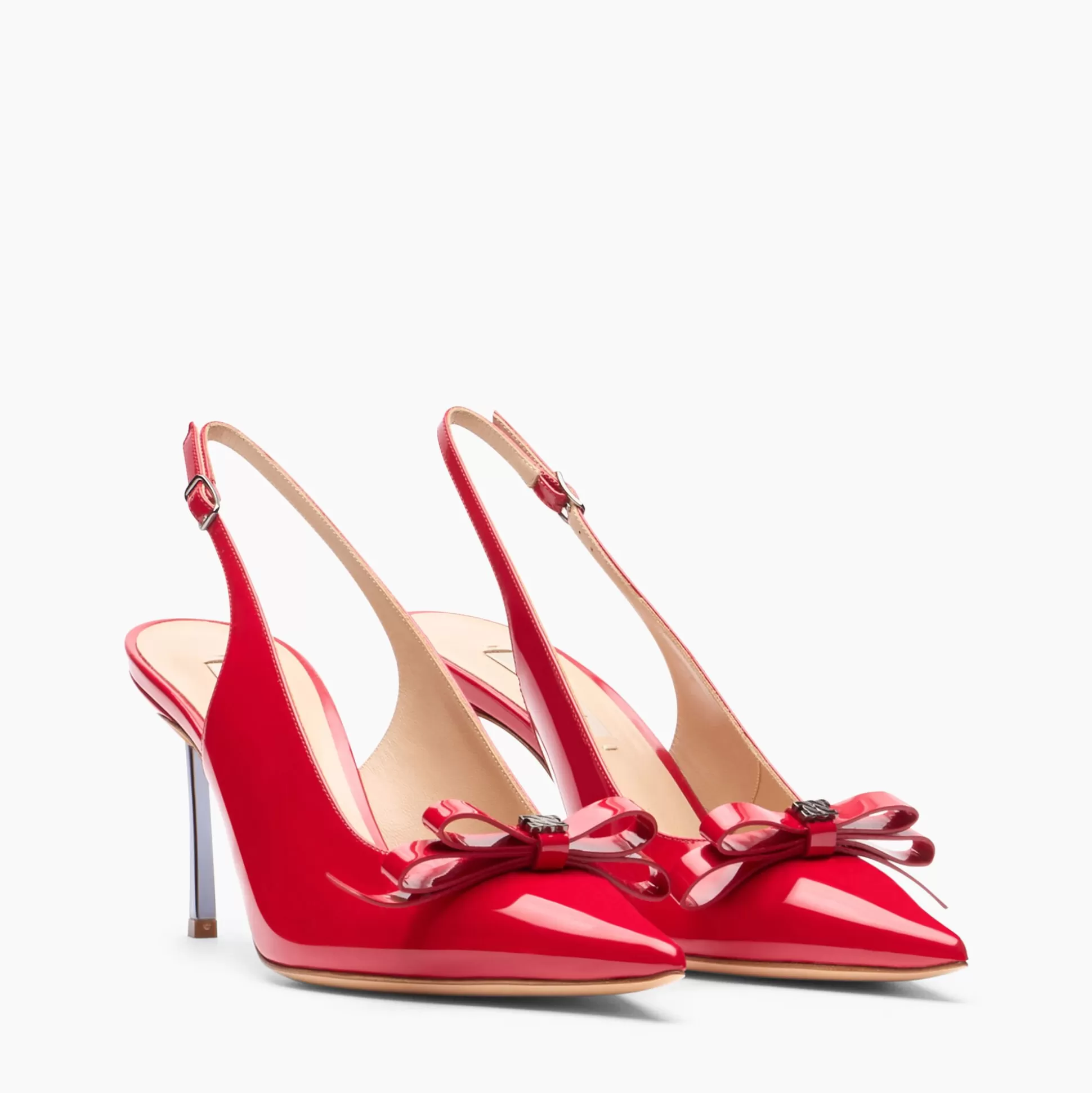 Casadei Superblade Juliet Slingback Lipstick Sale