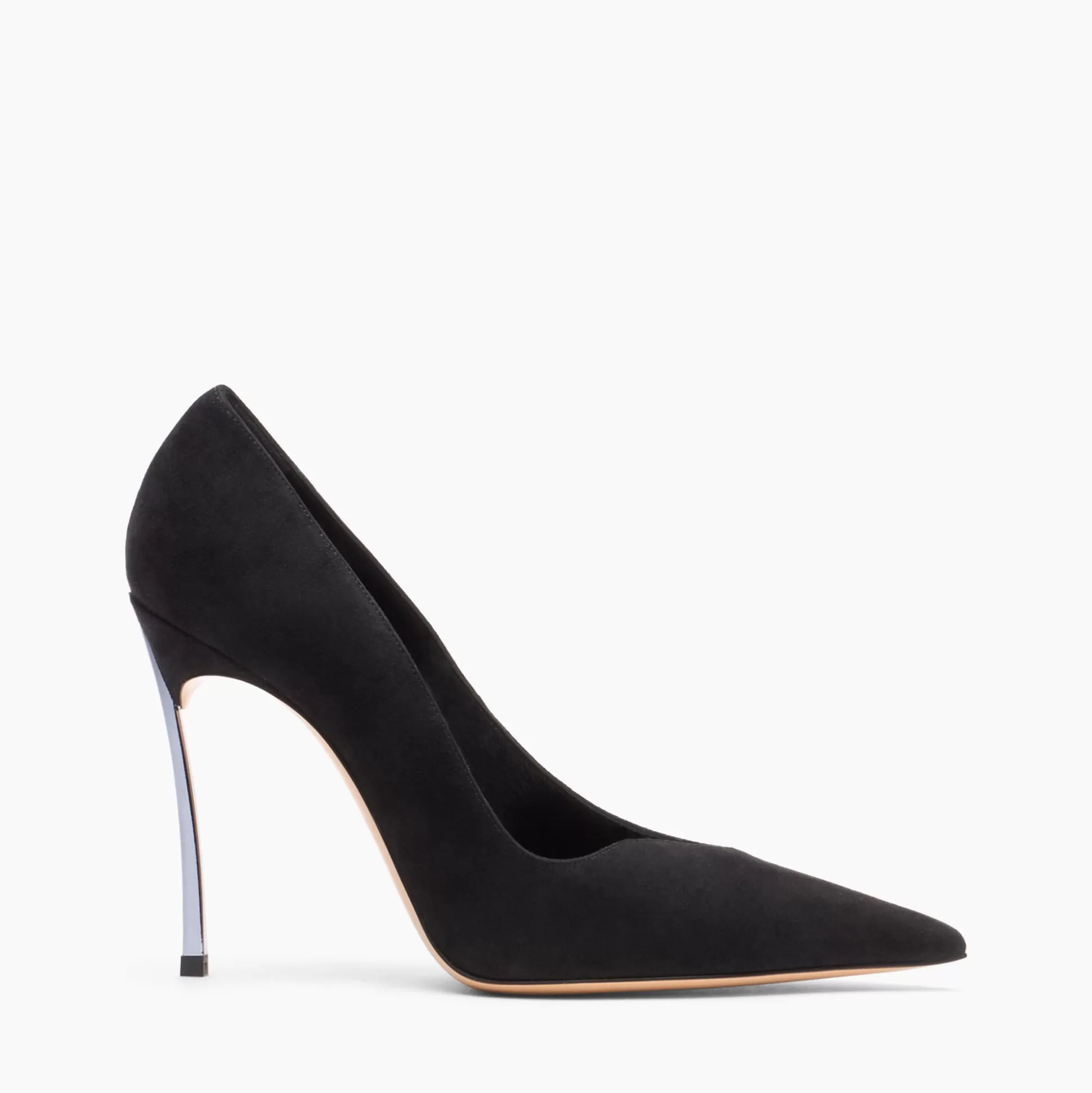 Casadei Superblade Suede Pumps Black Discount