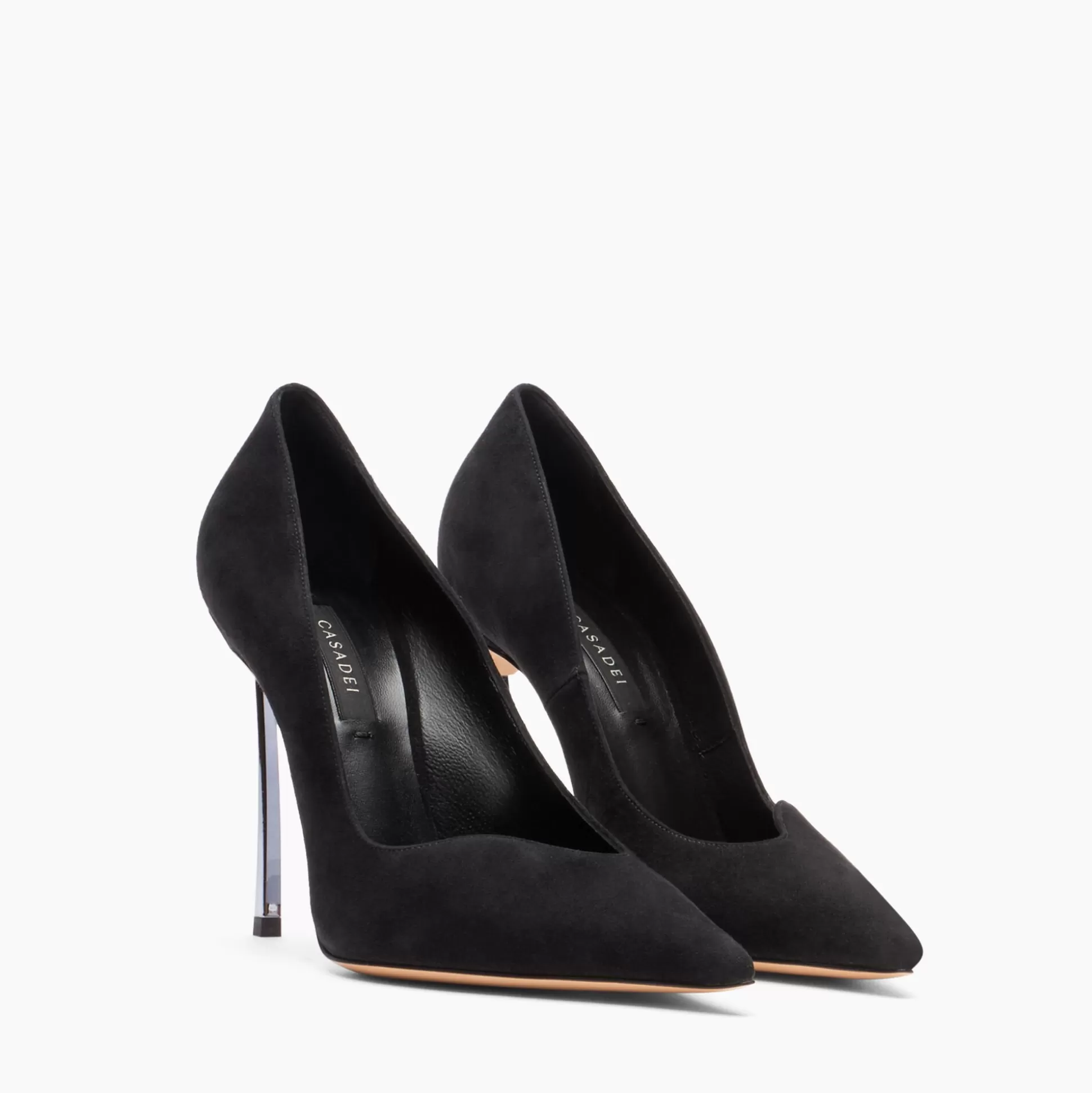 Casadei Superblade Suede Pumps Black Discount