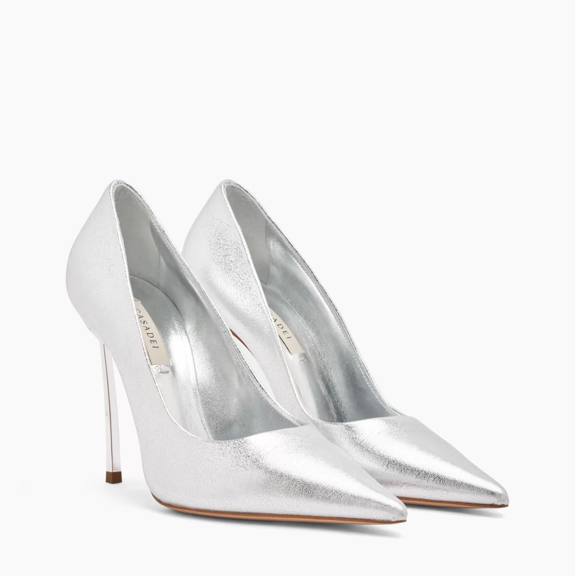 Casadei Superblade Wonder Pumps Silver Flash Sale