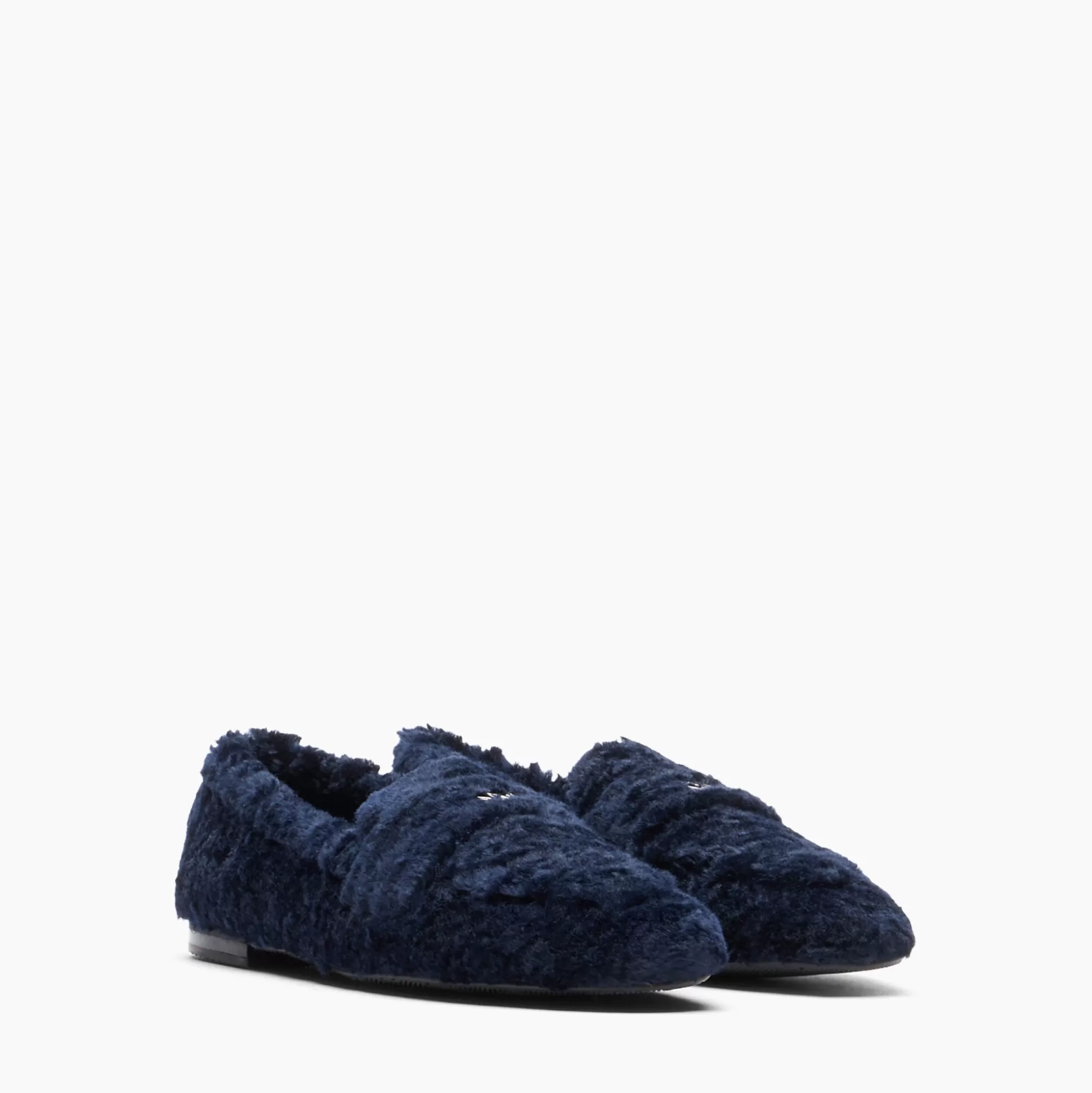 Casadei Valsenales Faux Fur Loafers Nightsky Shop